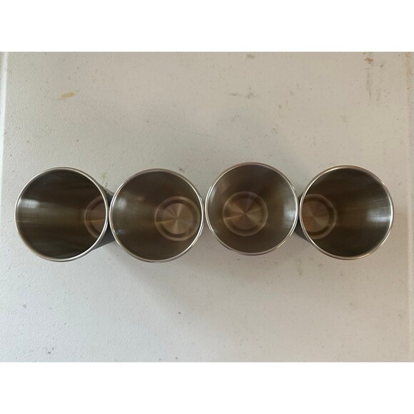 OluKai NWOT Set Of 4 Hawaiian Stainless Steel Hot Cold Stackable Tumblers Cups - Picture 5 of 5